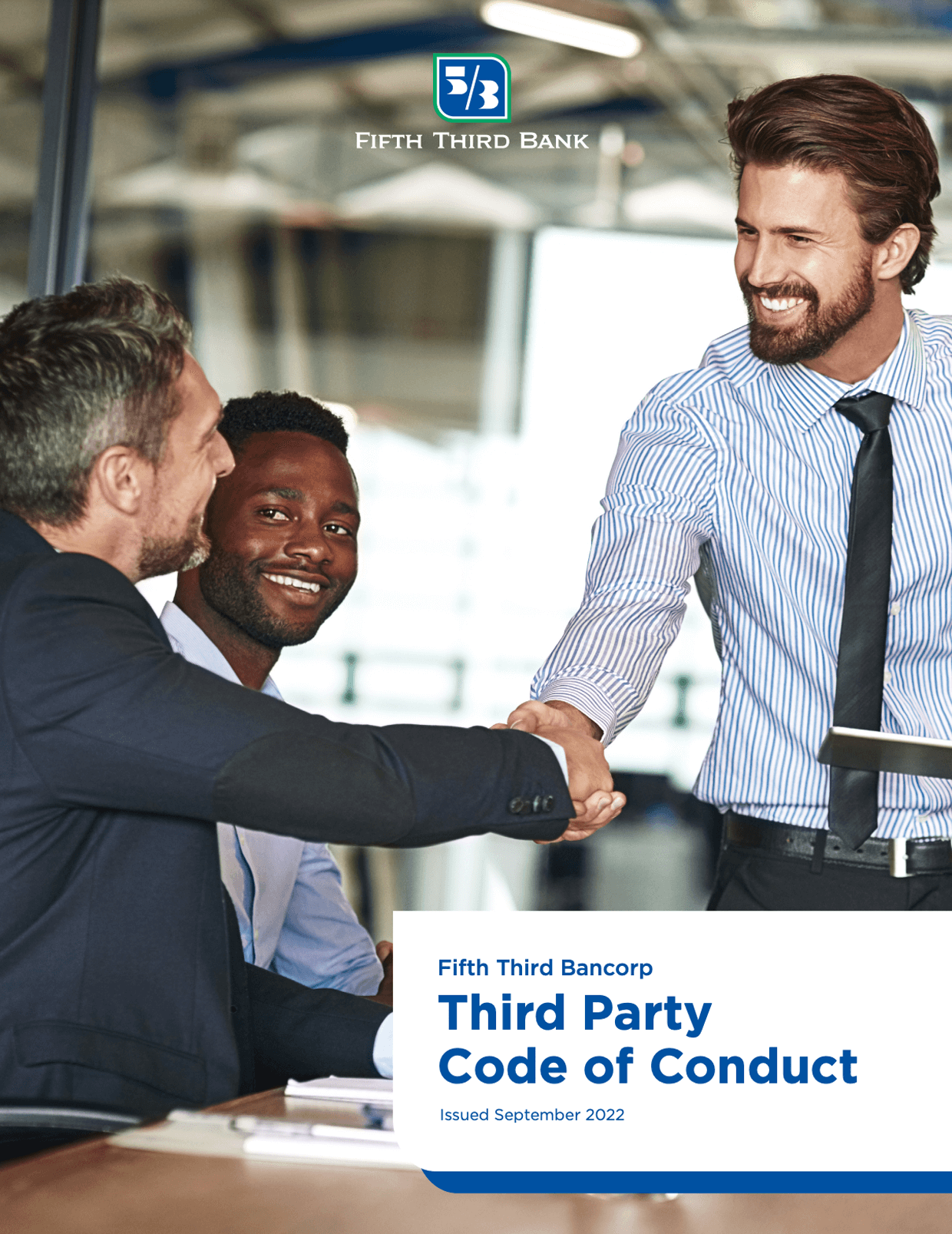 Fifth Third Bancorp Supplier Code of Conduct Cover