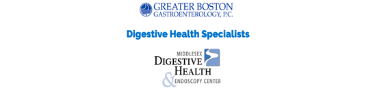 Digestive Health Specialists, Greater Boston Gastroenterology, and Middlesex Digestive Health logo